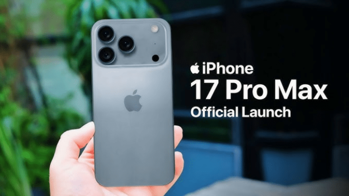 Apple iPhone 17 Pro Max design with upgraded camera module and sleek aluminium frame