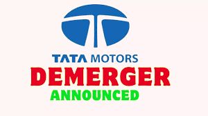 Tata Motors demerger record date 2025 latest news with details of commercial and passenger vehicle split including Jaguar Land Rover
